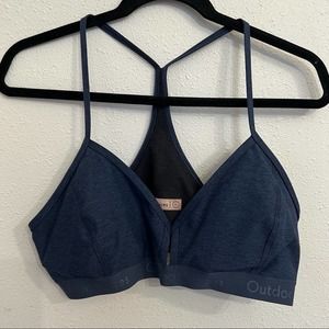 Outdoor Voices Navy Blue Sports Bra size XL